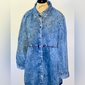 Jean style dress